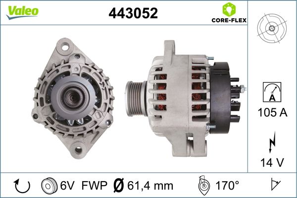 VALEO 443052 Alternator