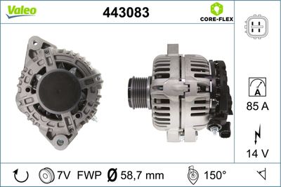 Alternator VALEO 443083