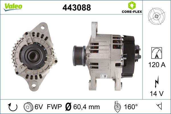 VALEO 443088 Alternator