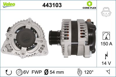 Alternator VALEO 443103