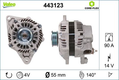 Alternator VALEO 443123