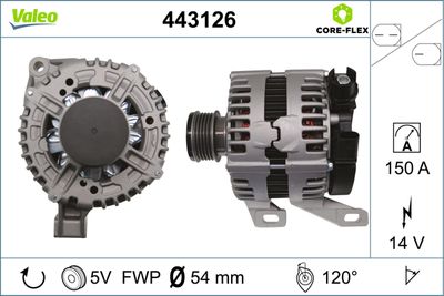 Alternator VALEO 443126