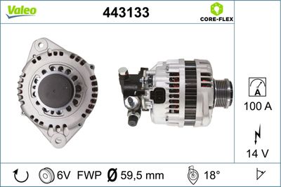 Alternator VALEO 443133