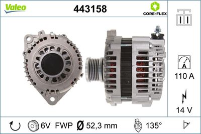 Alternator VALEO 443158