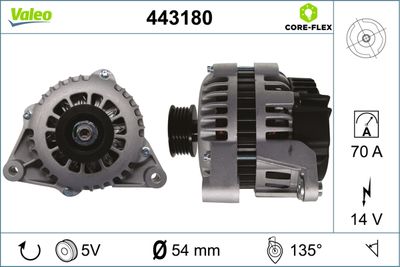 Alternator VALEO 443180