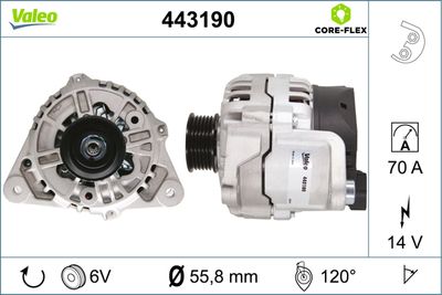 Alternator VALEO 443190