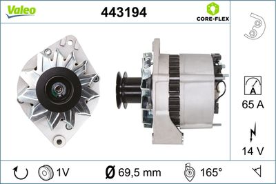 Alternator VALEO 443194