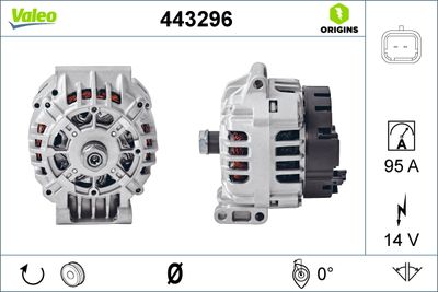 Alternator VALEO 443296