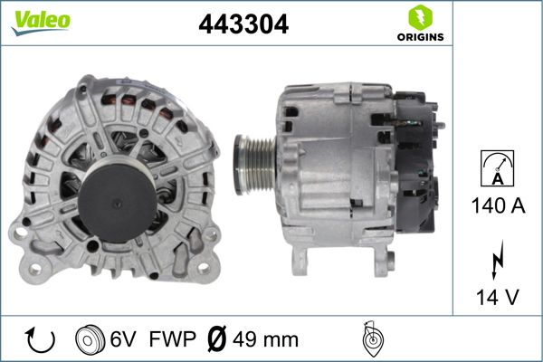 VALEO 443304 Alternator