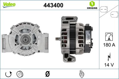 Alternator VALEO 443400