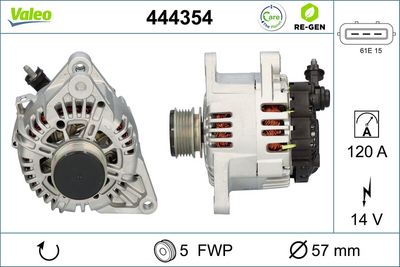 Alternator VALEO 444354