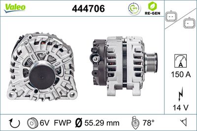 Alternator VALEO 444706