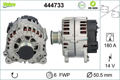 Alternator VALEO 444733