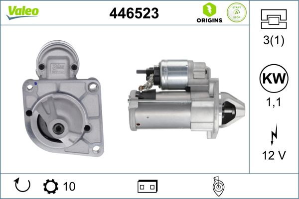 VALEO 446523 Starter