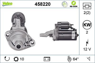 Starter VALEO 458220