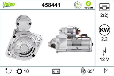 Starter VALEO 458441