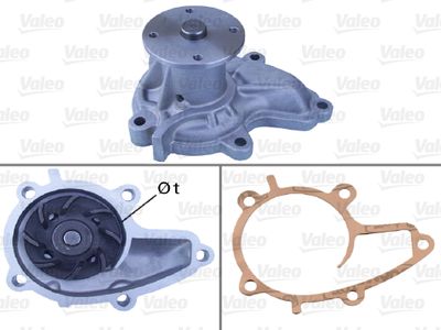 Water Pump, engine cooling VALEO 506037