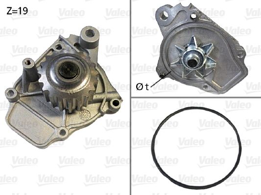 VALEO 506045 Water Pump, engine cooling