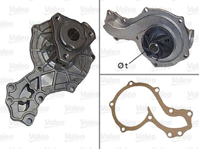 Water Pump, engine cooling VALEO 506066