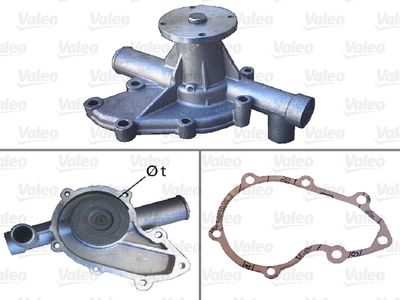 Water Pump, engine cooling VALEO 506069