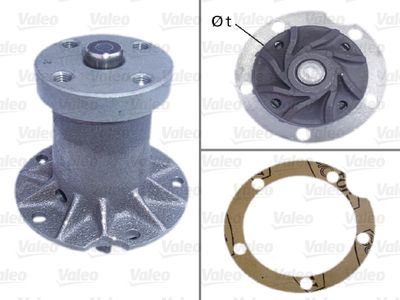 Water Pump, engine cooling VALEO 506100