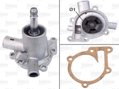 Water Pump, engine cooling VALEO 506108