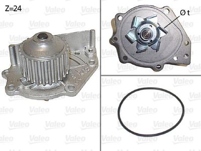 Water Pump, engine cooling VALEO 506114