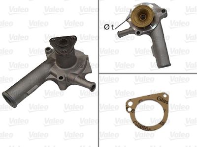 Water Pump, engine cooling VALEO 506127