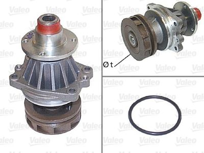 Water Pump, engine cooling VALEO 506289