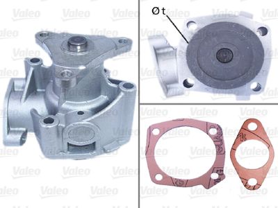 Water Pump, engine cooling VALEO 506296