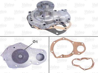 Water Pump, engine cooling VALEO 506314