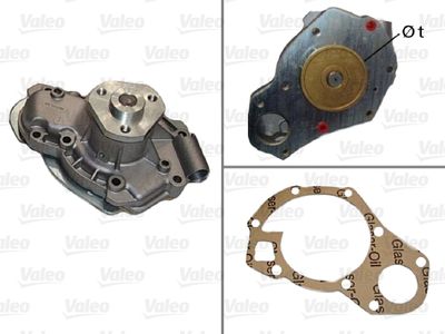 Water Pump, engine cooling VALEO 506317