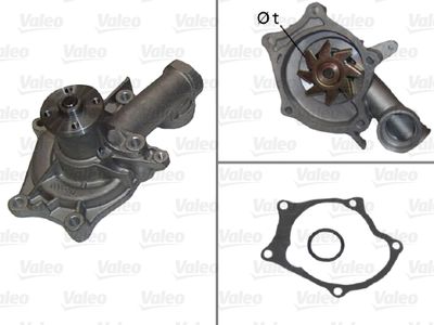 Water Pump, engine cooling VALEO 506407