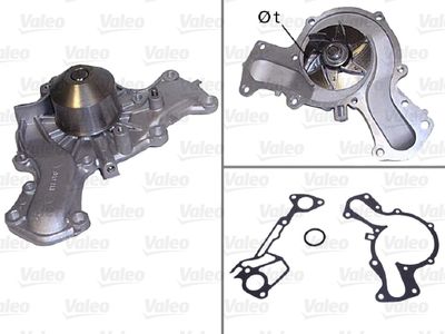 Water Pump, engine cooling VALEO 506408