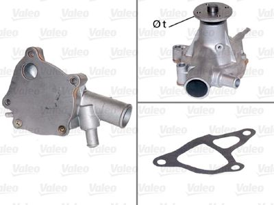 Water Pump, engine cooling VALEO 506410