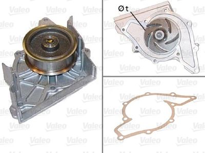 Water Pump, engine cooling VALEO 506442