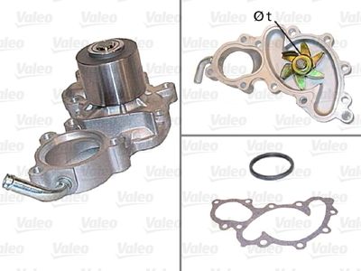 Water Pump, engine cooling VALEO 506470