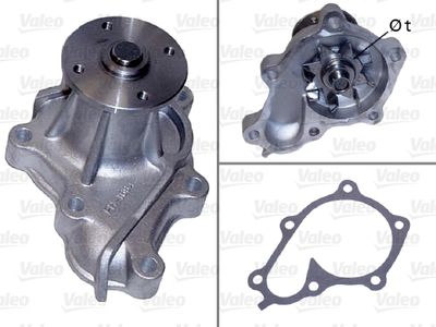 Water Pump, engine cooling VALEO 506487