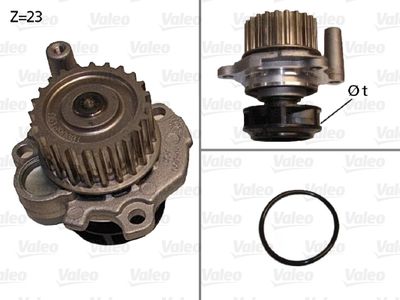 Water Pump, engine cooling VALEO 506532