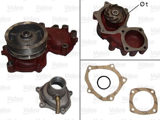 VALEO 506560 Water Pump, engine cooling