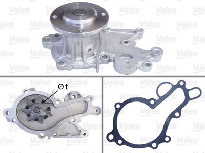 Water Pump, engine cooling VALEO 506568