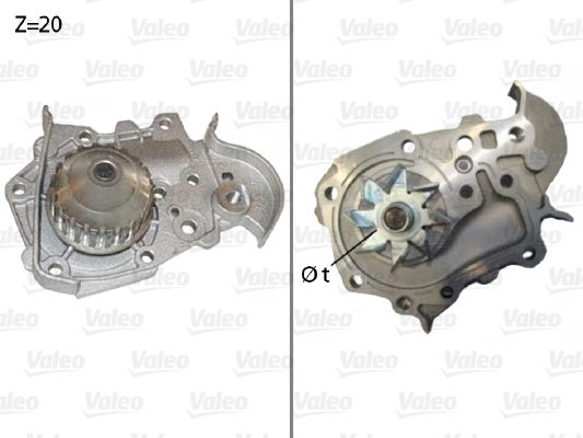 VALEO 506573 Water Pump, engine cooling