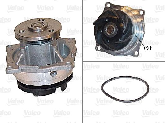 VALEO 506604 Water Pump, engine cooling