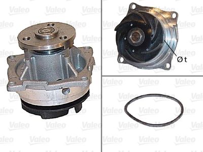 Water Pump, engine cooling VALEO 506604