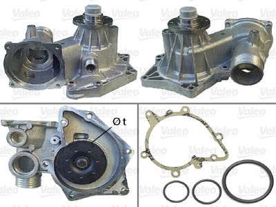 Water Pump, engine cooling VALEO 506631