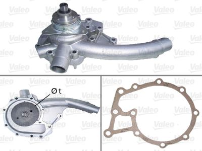 Water Pump, engine cooling VALEO 506639