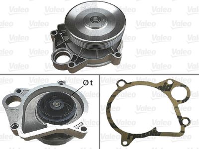 Water Pump, engine cooling VALEO 506646