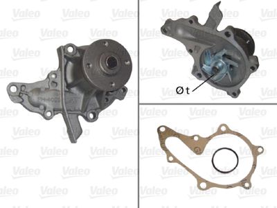 Water Pump, engine cooling VALEO 506653