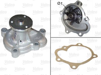 Water Pump, engine cooling VALEO 506697