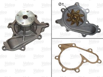 Water Pump, engine cooling VALEO 506702